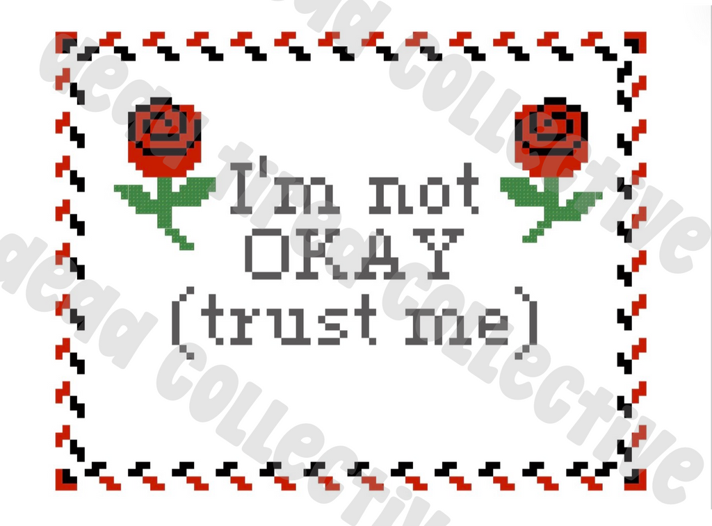 Screamed In 2006 DIY Cross Stitch Kit