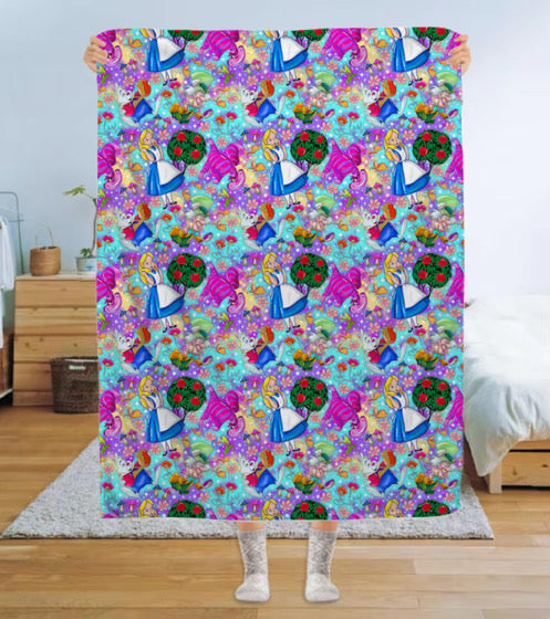 Wonderland Daydream Plush Blanket