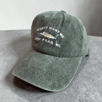 Women want me, fish fear me distressed hat
