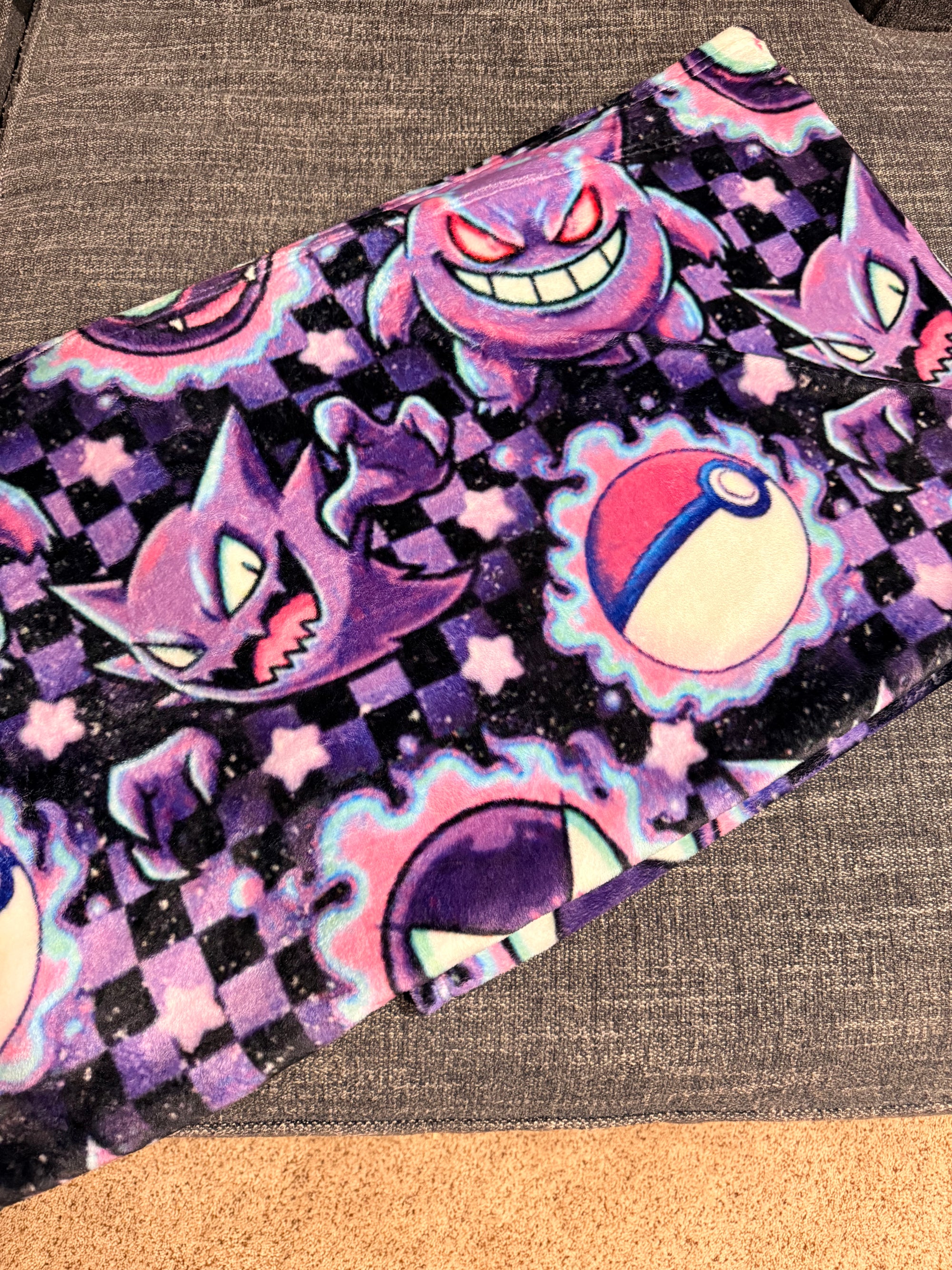 Midnight Mischief Plush Blanket