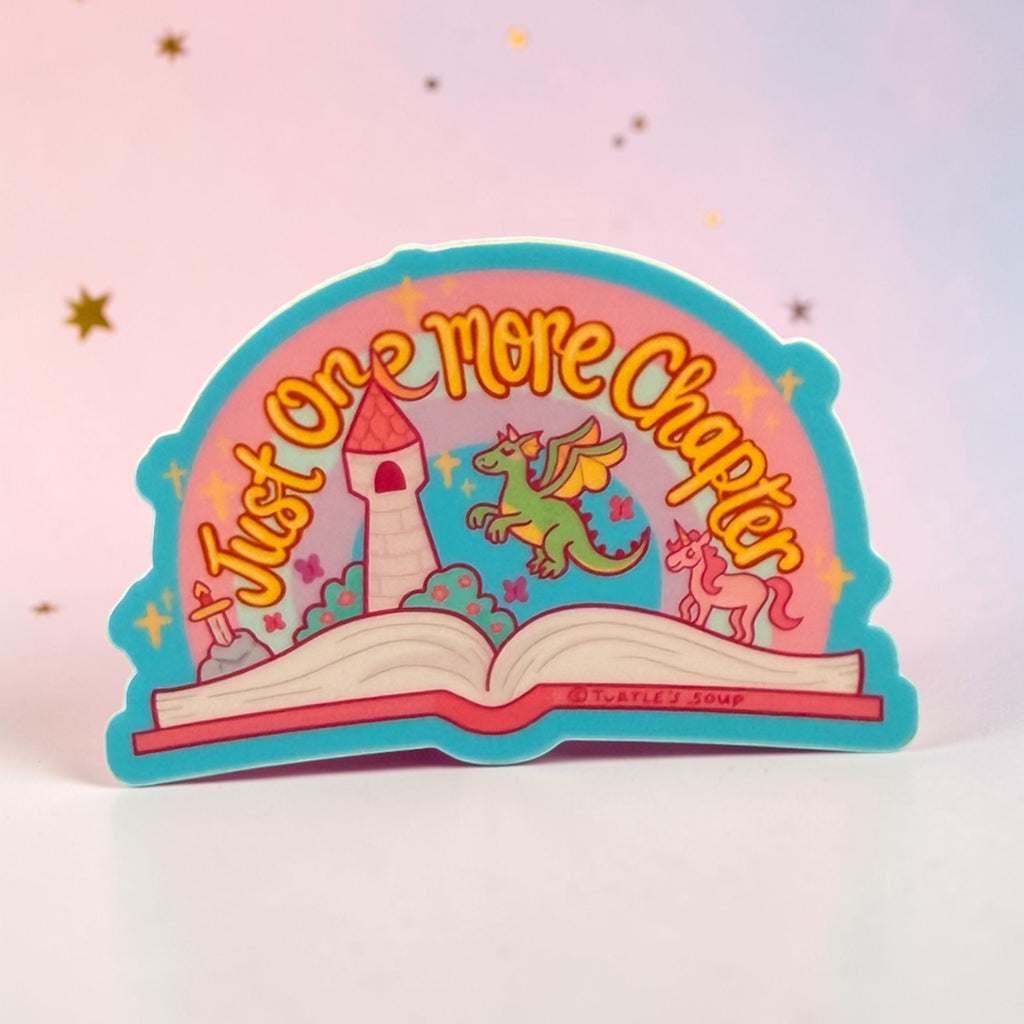 One more chapter vinyl sticker