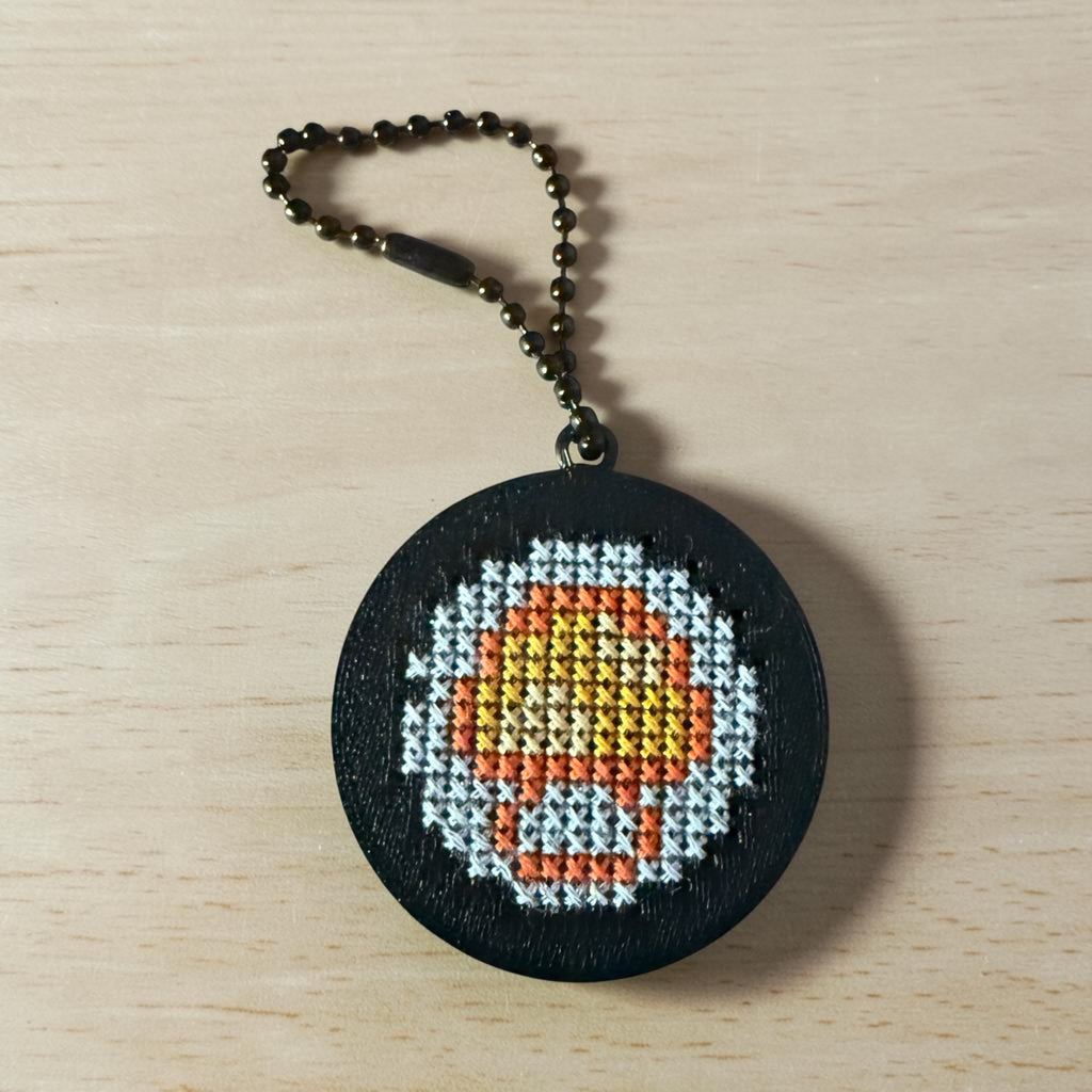 Pocket shroom keychain