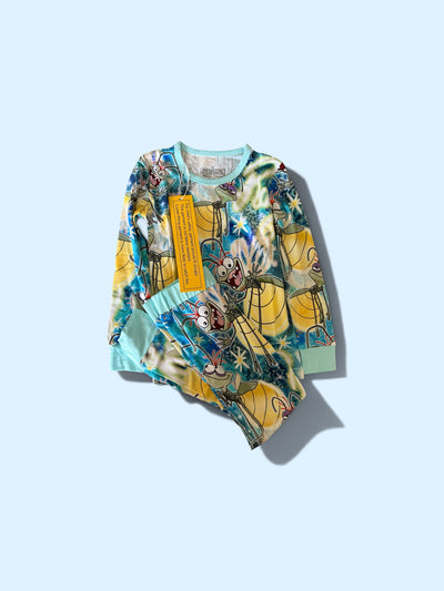 Flashing Bug Dreams Bamboo Long Sleeve pajama set