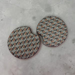 Tired as a mother car coasters