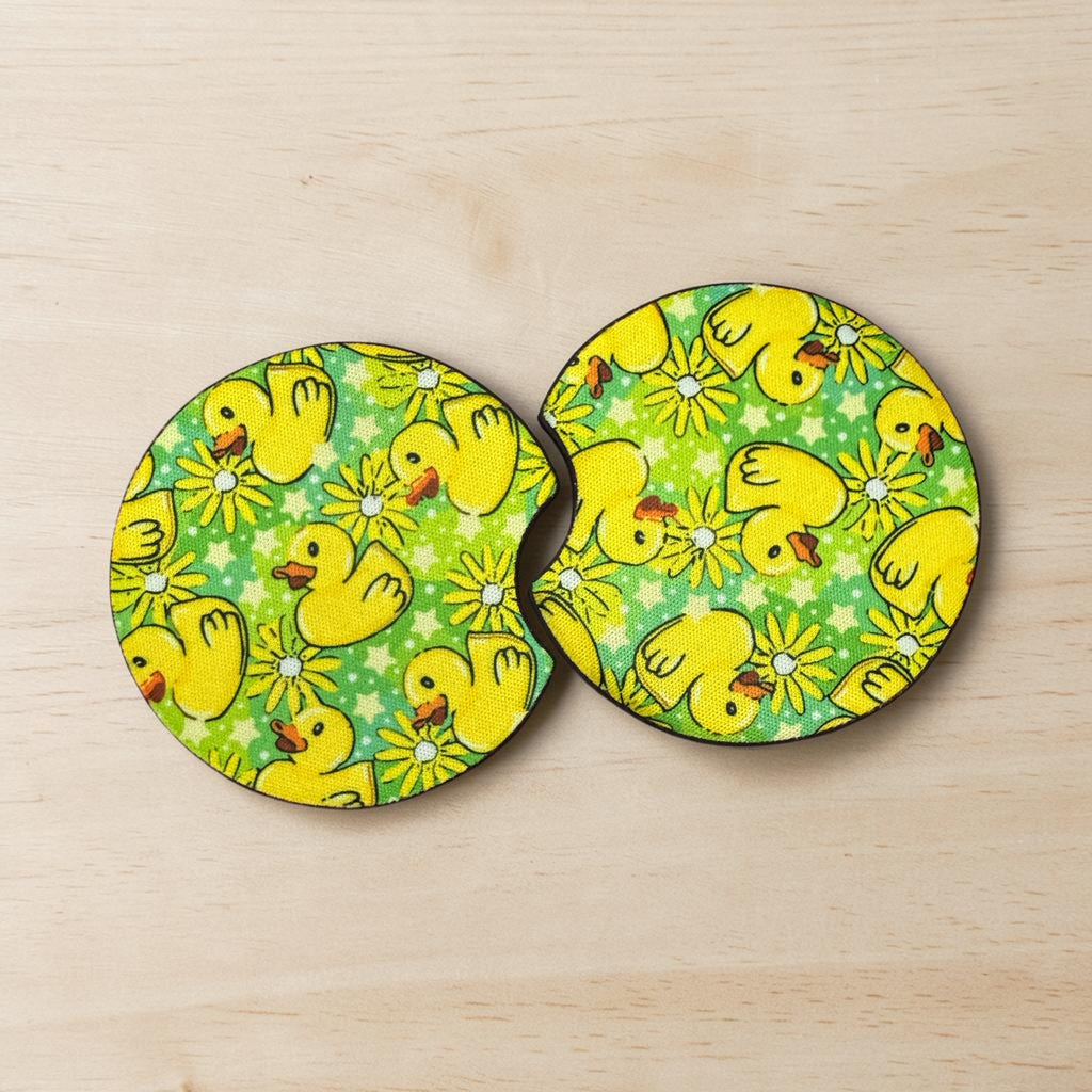 No ducks given car coasters