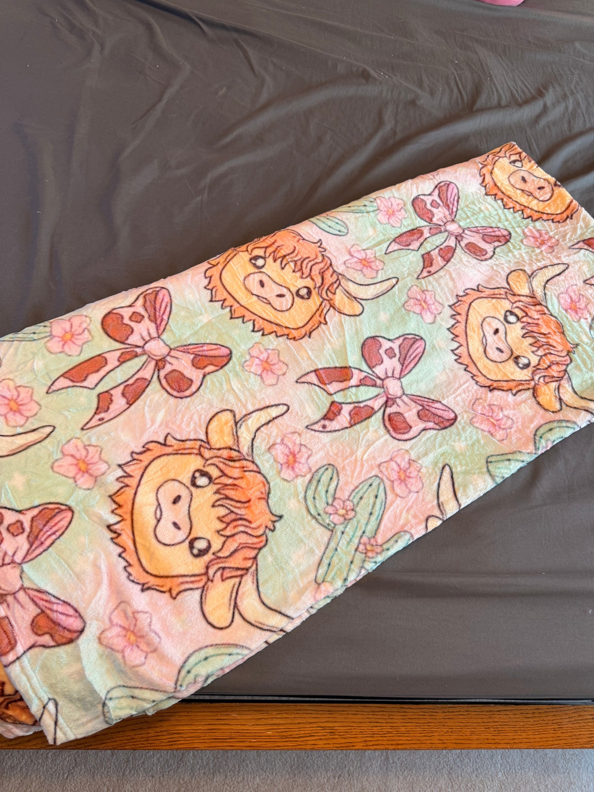 Highland Hugs Plush Blanket
