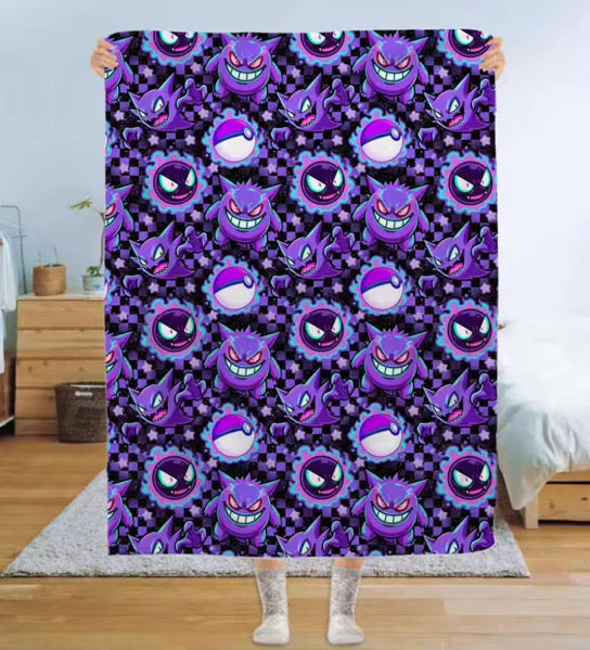 Midnight Mischief Plush Blanket