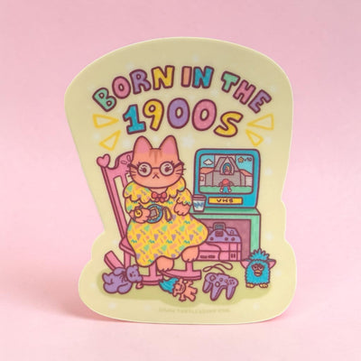 1900s vinyl sticker