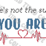 You are the sun DIY cross stitch kit
