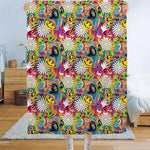 Cosmic Chaos Plush Blanket