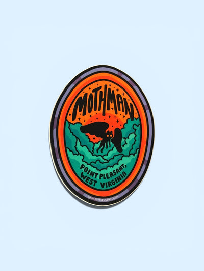 Mothman vinyl sticker