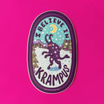 Krampus vinyl sticker