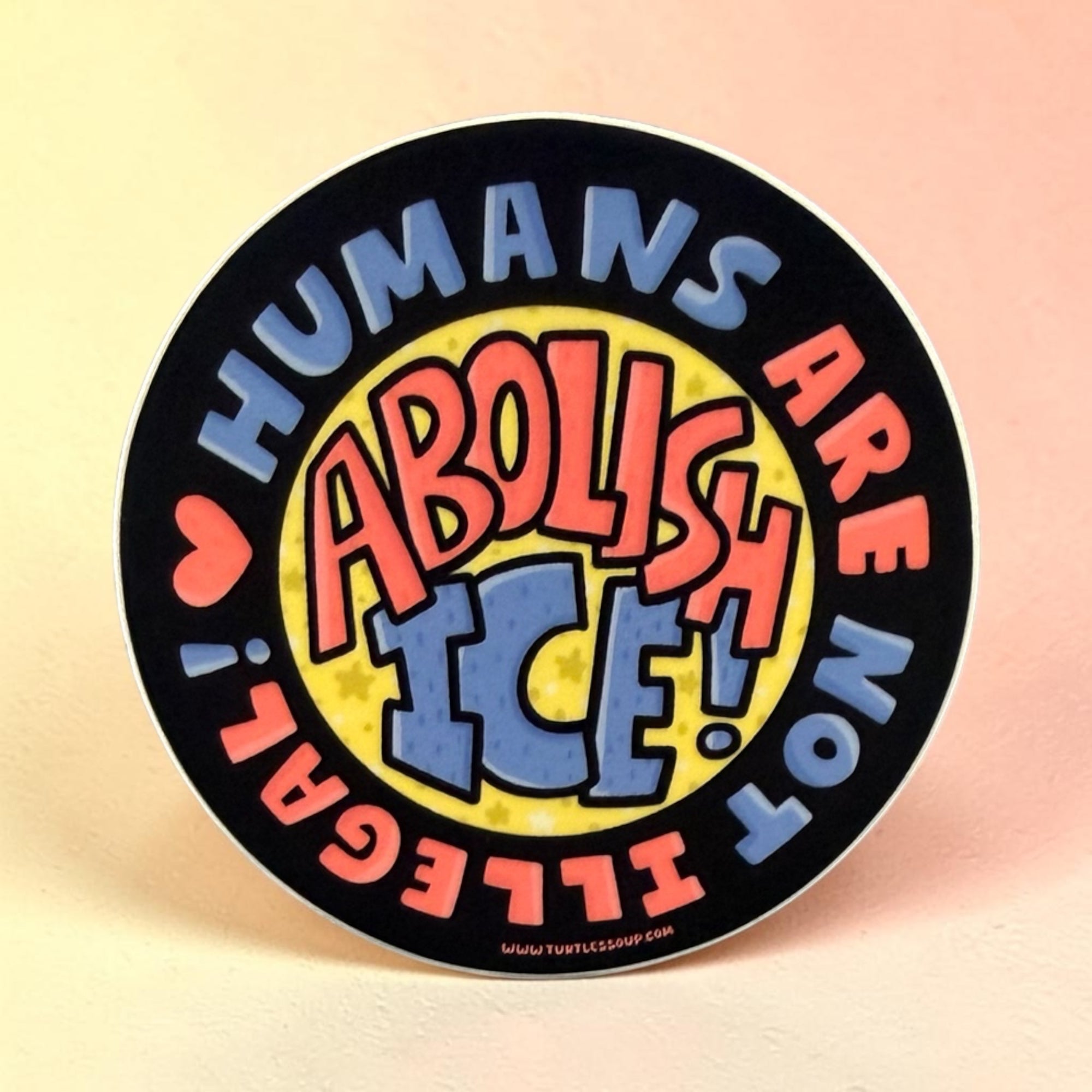 Abolish ICE vinyl sticker