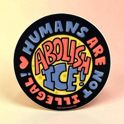 Abolish ICE vinyl sticker
