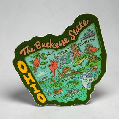 Ohio vinyl sticker
