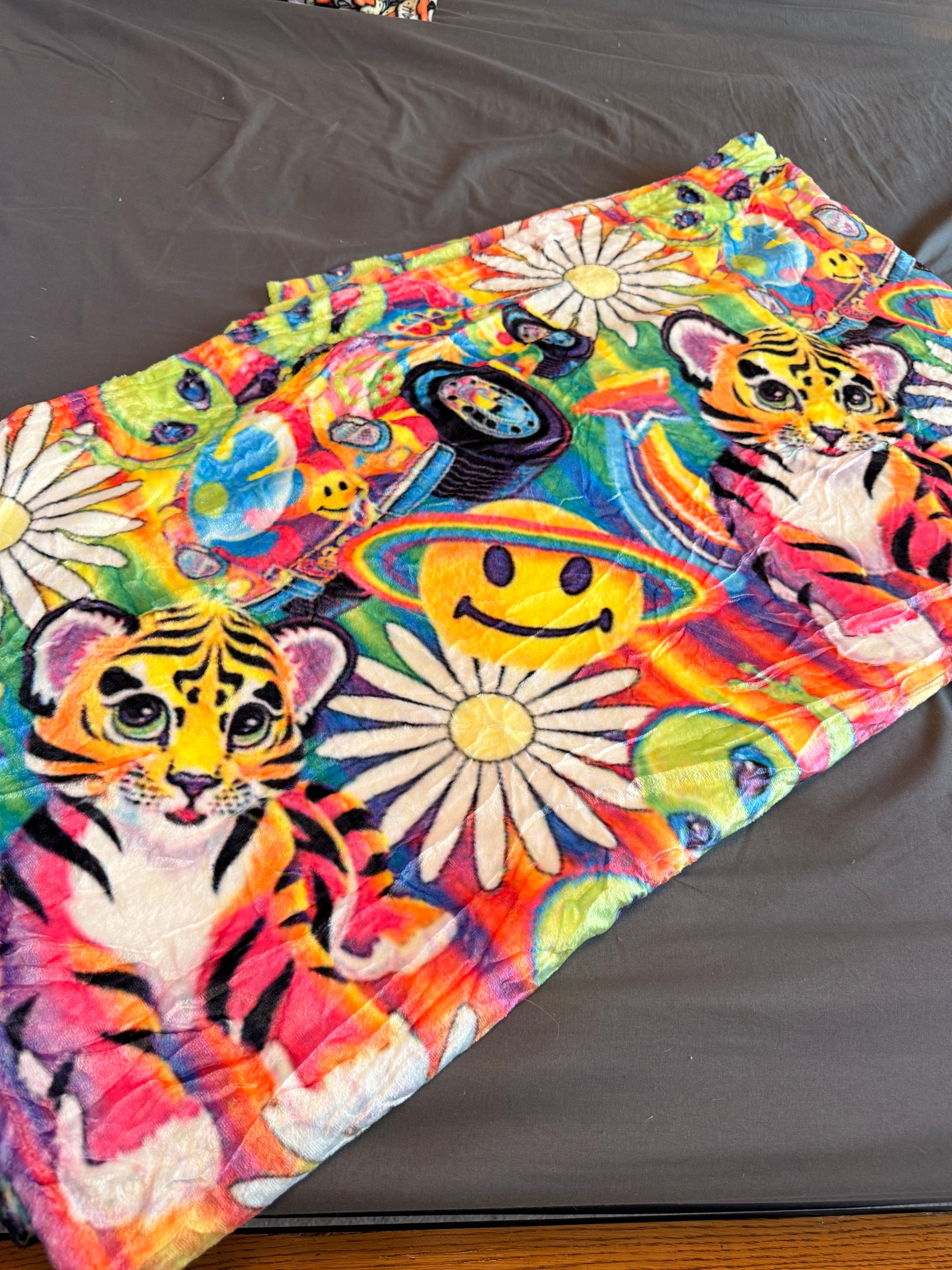 Cosmic Chaos Plush Blanket