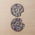 Morbid in bloom car coaster