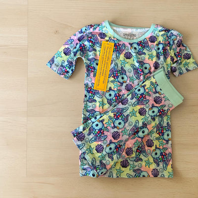 Rainbow Reef Bamboo Shorts pajamas