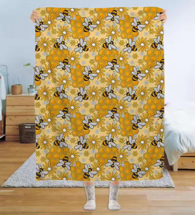 Hive Sweet Home Plush Blanket