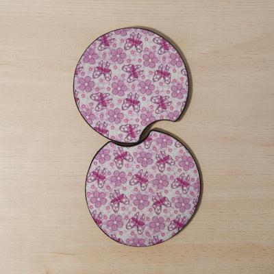 Big bow energy car coasters